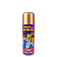 CARNAVAL TINTA P/CAB.SPRAY 150ML METAL.OURO
